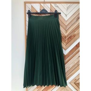 Zara green skirt